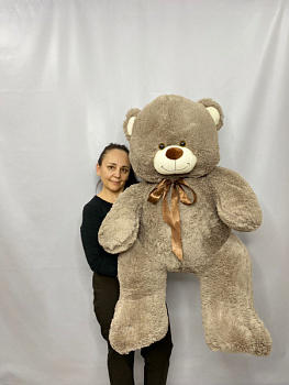 Мягкая игрушка Медведь Кофе 140 см