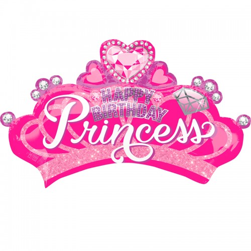 Корона принцессы с бриллиантами (32"/81*48 см)