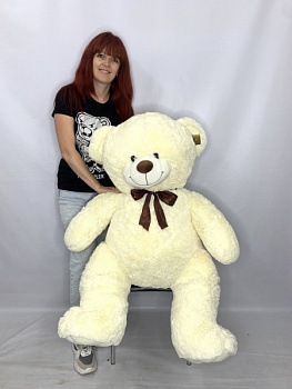Мягкая игрушка Медведь Молочный  140 см