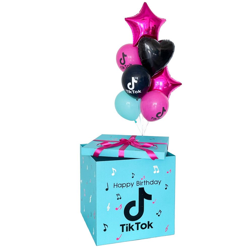 Коробка-сюрприз День Рождение в стиле Tik Tok