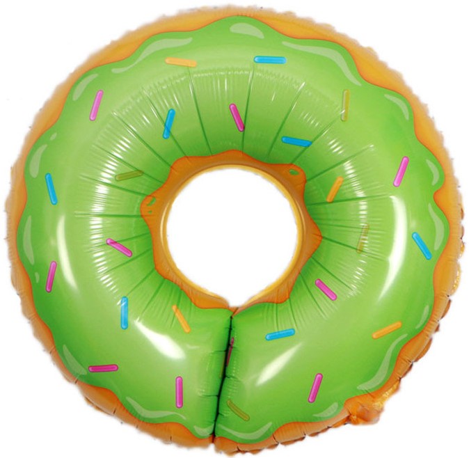 Пончик, Зеленый Falali Шар (27''/69 см) 