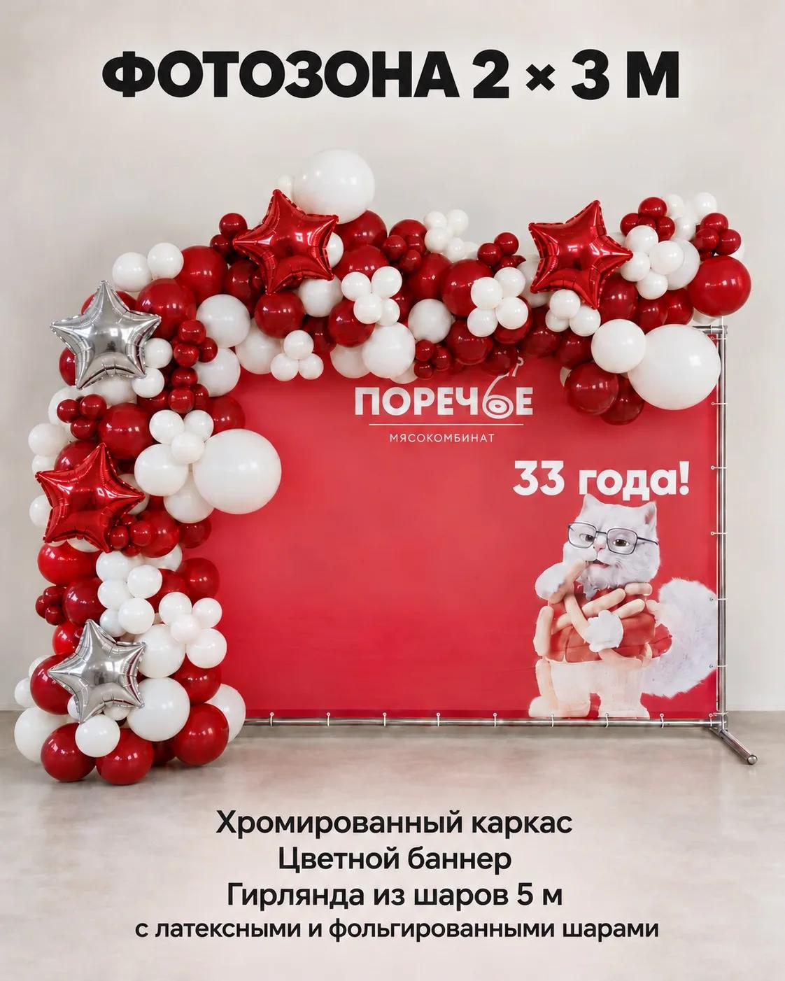 Фотозона День Рождение, фирмы!