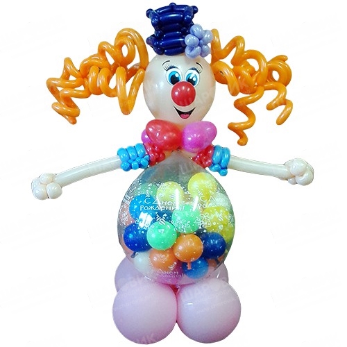 Фигура из шаров Клоун - сюрприз