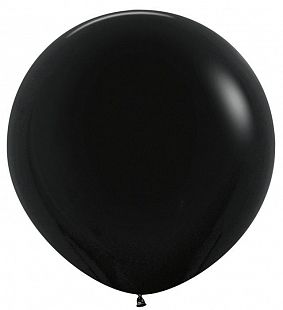 Черный, Пастель / Black 75 см