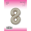 Цифра 8 Slim Creamy Late