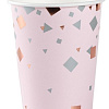 Стакан Конфетти Party розовый 250мл 6шт