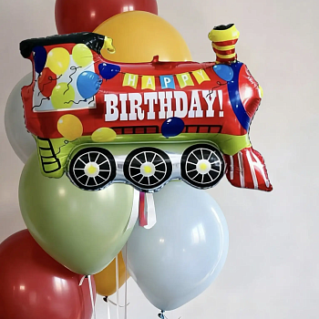 Яркий поезд