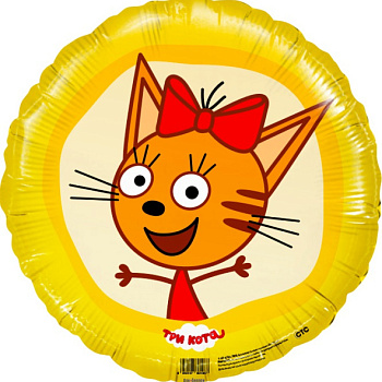 Три Кота Карамелька 18" 46 см