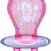 Соска-пустышка для девочки, Розовый (38''/97 см) Falali 
