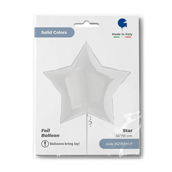 Звезда 36" GRABO Белый 