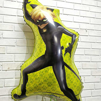 Супер кот фигура (35"/89 см) Flex Metal