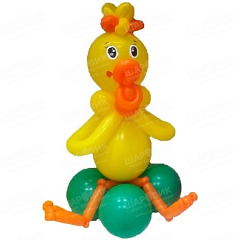 Фигура из шаров Утёнок