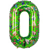 ЦИФРА "0" Человечки Пиксельные 40" /102см