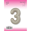 Цифра 3 Slim Creamy Late 