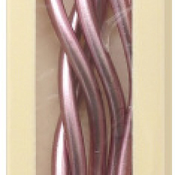 Свечи Спирали Люкс Розовый Метал(6 шт.с держат)