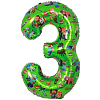 ЦИФРА "3" Человечки Пиксельные 40" /102см