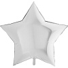 Шар ЗВЕЗДА 91 см Пастель White