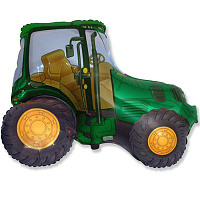 Трактор (зеленый) (37"/74*94 см) Flex Metal